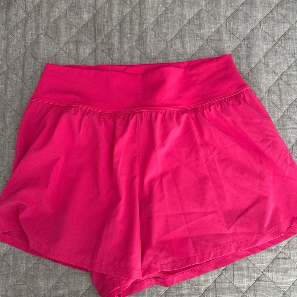 Bright Pink Women's Athletic Shorts